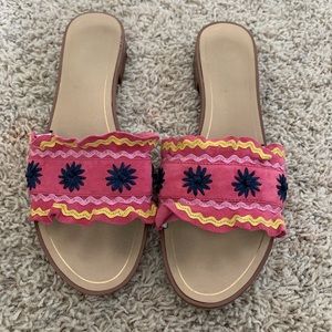 Pink detailed Sandals
